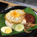 NASI LEMAK TELUR MATA