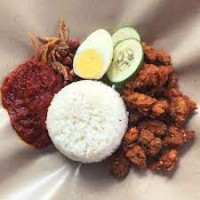 NASI LEMAK AYAM POPCORN 