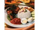 NASI LEMAK AYAM BEREMPAH