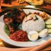 NASI LEMAK AYAM BEREMPAH